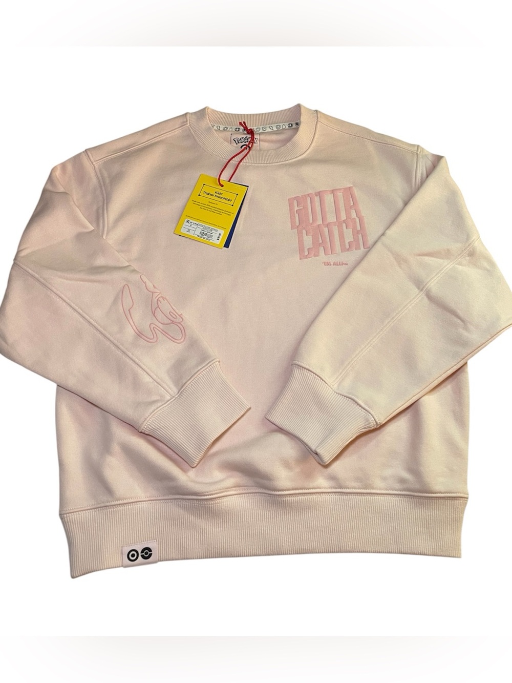 Pokemon x Target Mew Pink Crewneck Sweatshirt Youth Small S NWT Target Exclusive